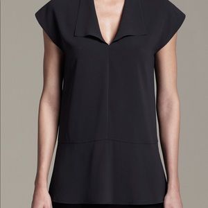 MM Lafleur The Huston Blouse - Midnight Blue